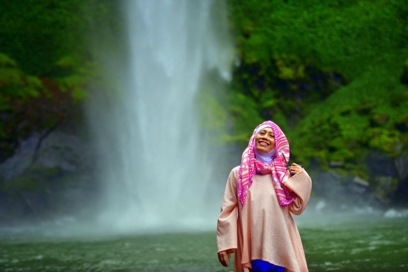 Wisata Lampung Air Terjun Putri Malu