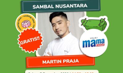 Online Cooking Class Sambal Nusantara bersama Martin Praja